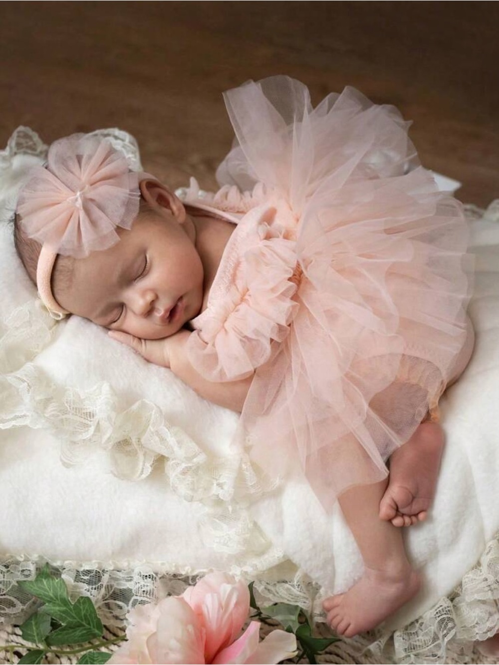 Baby Prop Sets with Matching Headbands-including swing prop - Picture 5 of 10